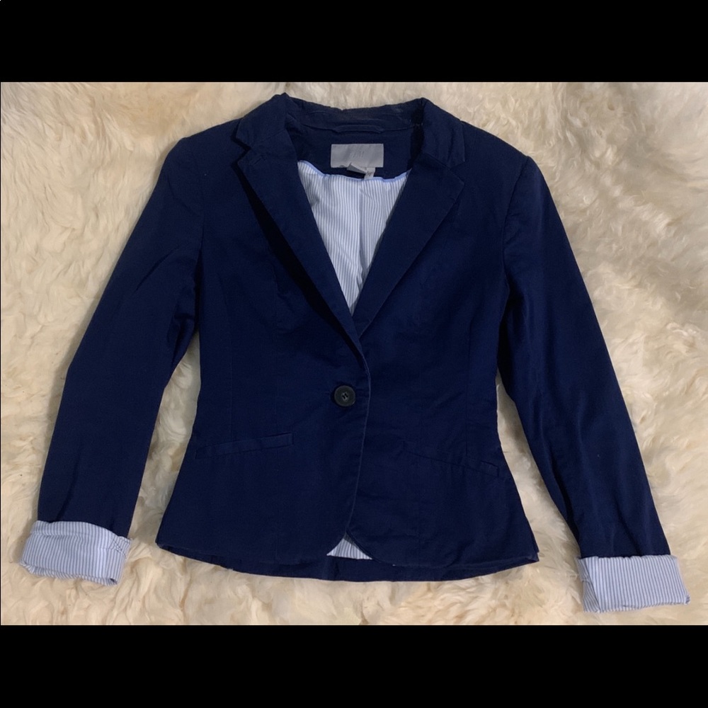 Navy blazer size 2